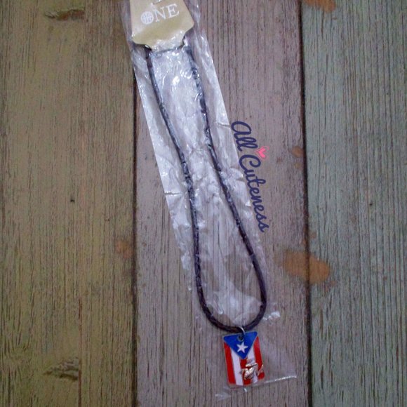 Other - 🎀 Puerto Rico Flag Necklace